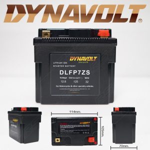 แบตเตอรี่ Lithium คุณภาพสูงจาก Dynavolt DLFP7ZS