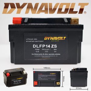 แบตเตอรี่ Lithium คุณภาพสูงจาก Dynavolt Dynavolt Lithium Battery DLFP14ZS