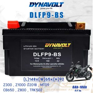 แบตเตอรี่ Lithium คุณภาพสูงจาก Dynavolt DLFP9-BS