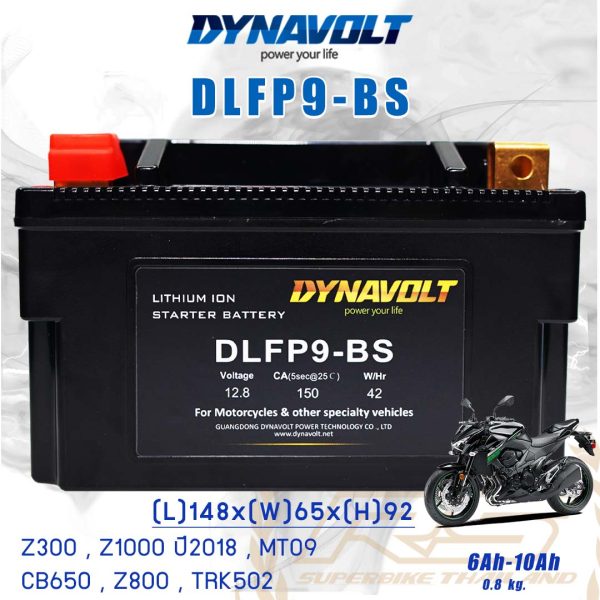 แบตเตอรี่ Lithium คุณภาพสูงจาก Dynavolt DLFP9-BS